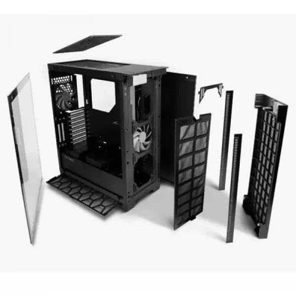 Antec P110 Luce Window Mid Tower (Atx) Transparent Side Panel (Black) - Image 5