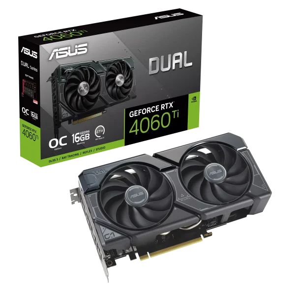 ASUS Dual GeForce RTX™ 4060 Ti OC Edition 16GB GDDR6 (DUAL-RTX4060TI-O16G) - Image 2