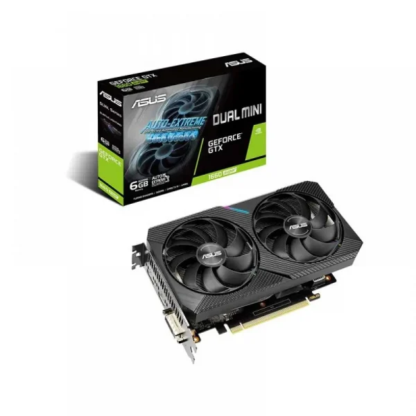 Asus Geforce Gtx 1660 Super 6Gb Gddr6 Graphics Card (Dual-Gtx1660S-O6G-Mini)