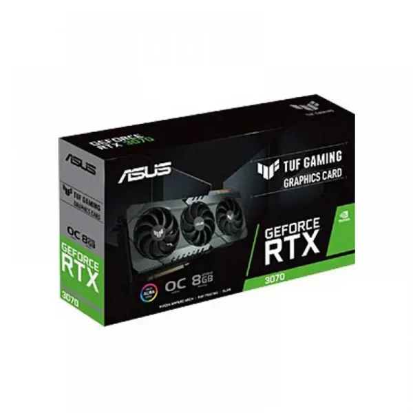 Asus Geforce Tuf Rtx 3070 Oc Gaming 8Gb Gddr6 Graphics Card - Image 2