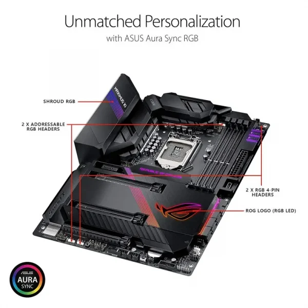 Asus Rog Maximus Xi Code Motherboard - Image 5