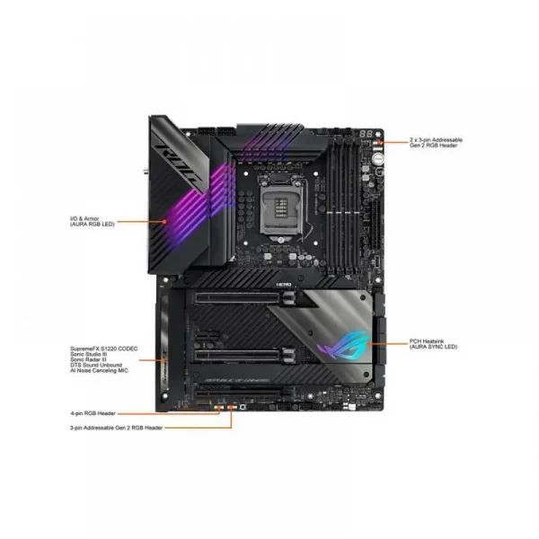 Asus Rog Maximus Xiii Hero Motherboard - Image 2