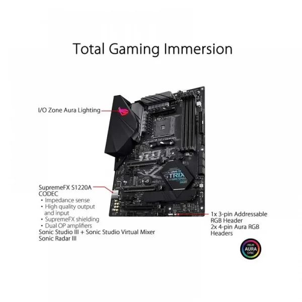 Asus Rog Strix B450-F Gaming Ii Motherboard - Image 4