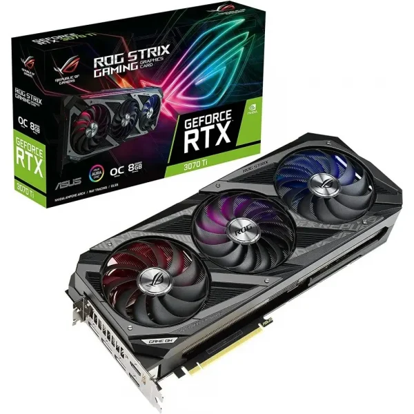 Asus Rog Strix Gaming Rtx 3070 Ti Oc 8Gb Graphics Card