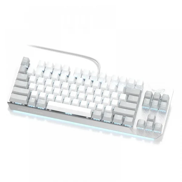 Asus Rog Strix Scope Nx Tkl Moonlight White Gaming Keyboard (Strix-Scope-Tkl-Ml) - Image 3