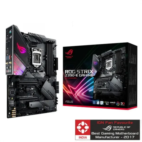 Asus Rog Strix Z390 E Gaming Motherboard