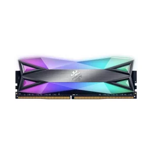 Adata XPG Spectrix D60G 8GB (8GBx1) DDR4 3600MHz RGB Desktop RAM (AX4U36008G18I-ST60)