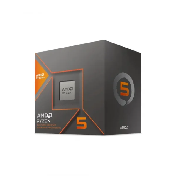 Amd Ryzen 5 8600G Processor With Radeon Graphics (Up To 5.0Ghz 22Mb Cache) (100-100001237BOX) - Image 2