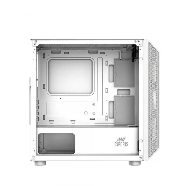 Ant Esports 200 Air Mini Micro Atx Mid Tower Gaming Cabinet White (200 Air Mini - White) - Image 2