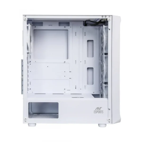 Ant Esports 205 Air Argb Gaming Cabinet White (205-AIR-WHITE) - Image 2