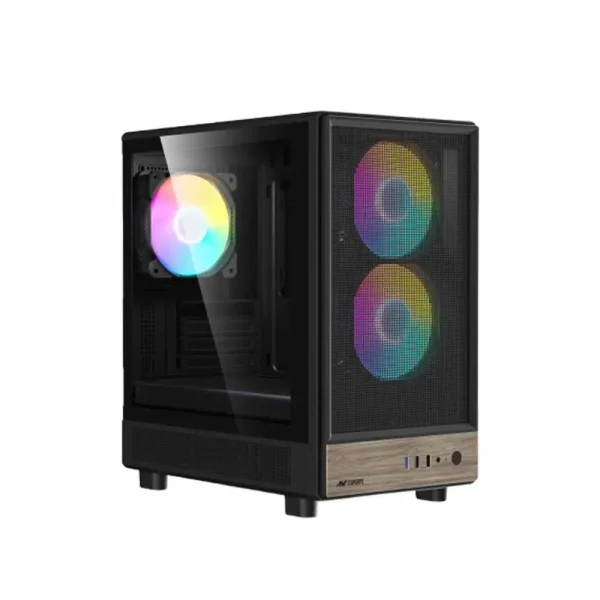 Ant Esports 300 Air Mini Mid-Tower Micro Atx Gaming Cabinet Black (AESP0320)