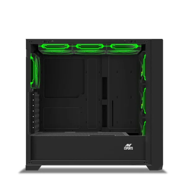 Ant Esports 621 C3 ATX Gaming Cabinet Black With Type-C - Image 7