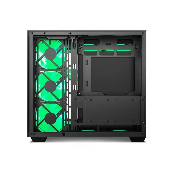 Ant Esports Crystal X11 ATX Mid Tower Gaming Cabinet Black - Image 8