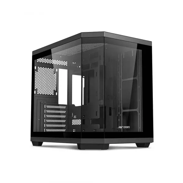 Ant Esports Crystal X11 ATX Mid Tower Gaming Cabinet Black - Image 2