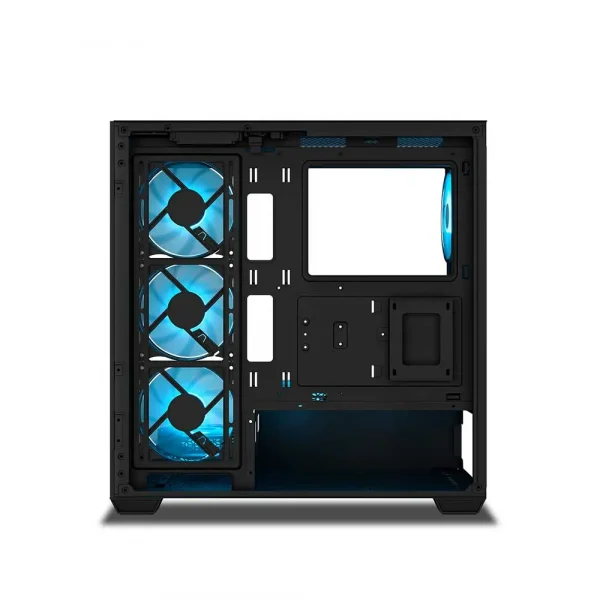 Ant Esports Crystal X7 ATX Gaming Cabinet Black (AESP0322) - Image 14