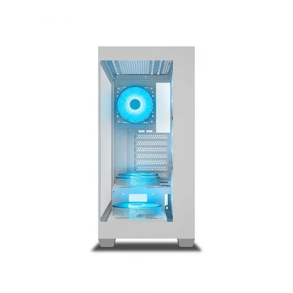 Ant Esports Crystal X7 ATX Gaming Cabinet White (AESP0323) - Image 12