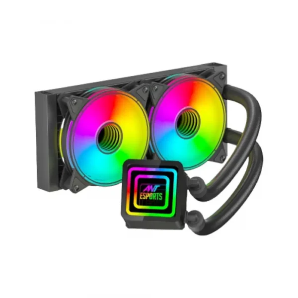 Ant Esports Ice-Infinite 240 Argb Cpu Liquid Cooler Black (ICE-INFINITE-240-ARGB-BLACK)