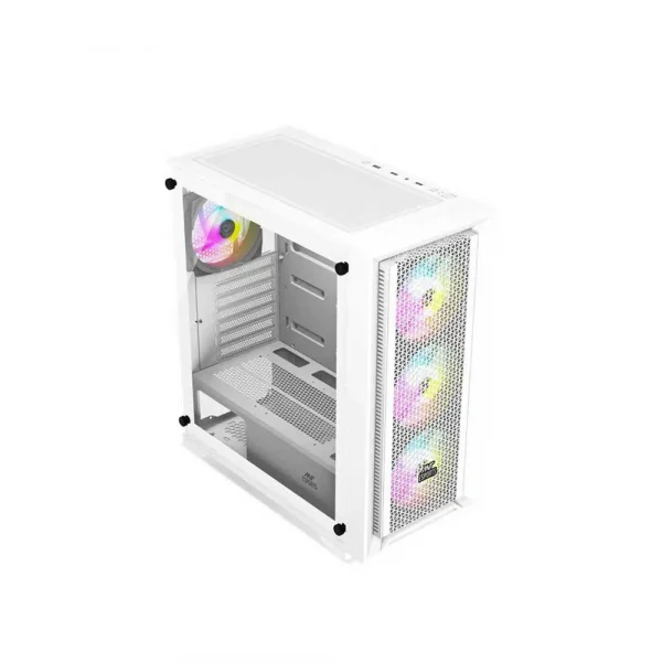 Ant Esports SX7 Atx Mid Tower Gaming Cabinet (White) - Image 6