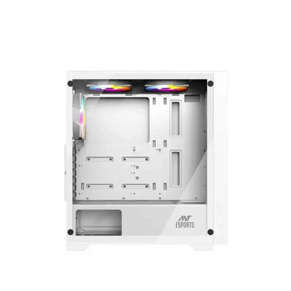 Ant Esports SX7 Atx Mid Tower Gaming Cabinet (White) - Image 4