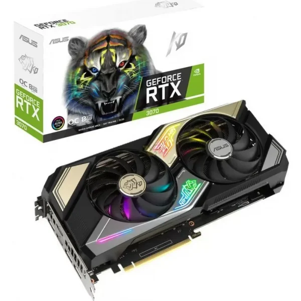 Asus Ko Geforce Rtx 3070 Oc Edition 8Gb Gddr6 Graphics Card