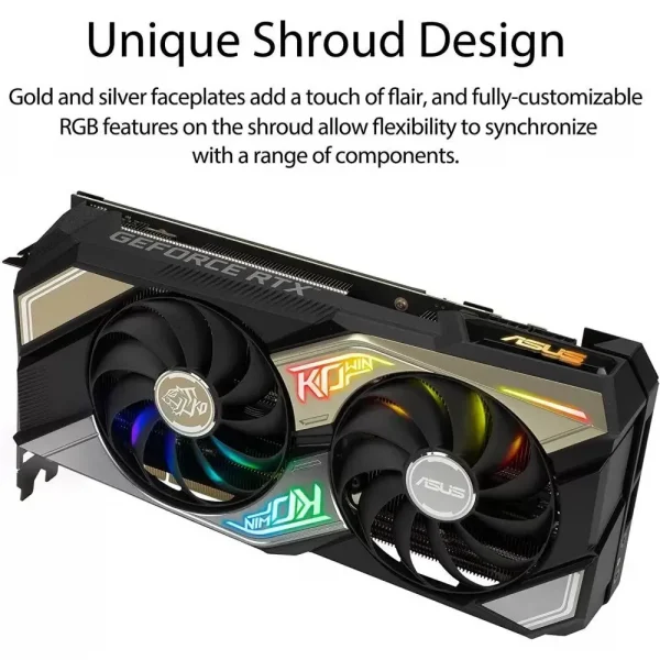 Asus Ko Geforce Rtx 3070 Oc Edition 8Gb Gddr6 Graphics Card - Image 3