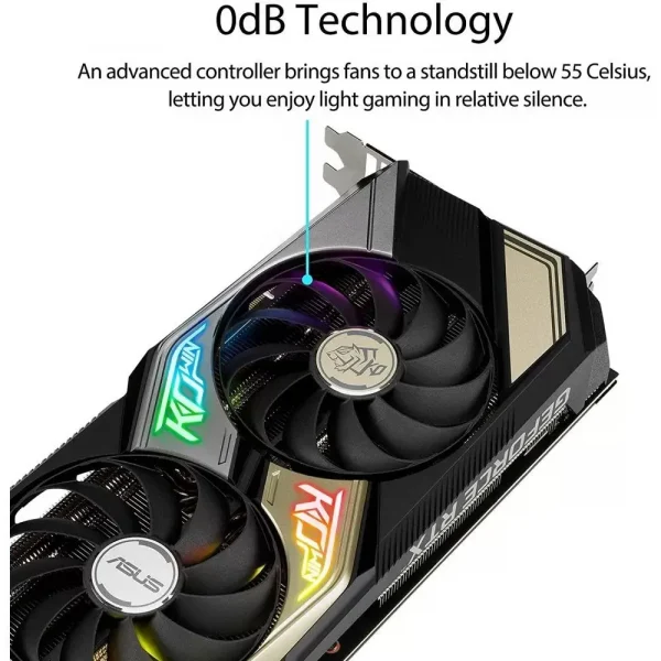 Asus Ko Geforce Rtx 3070 Oc Edition 8Gb Gddr6 Graphics Card - Image 6