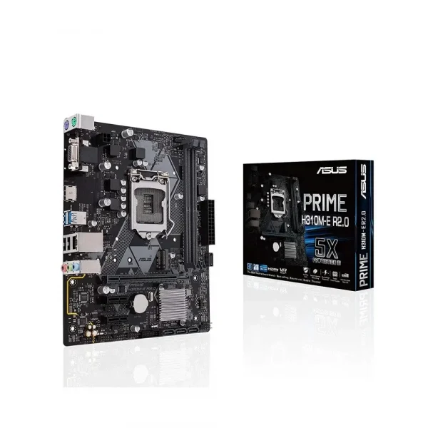 Asus Prime H310M-E R2.0 Lga1151 Micro Atx Motherboard (Prime H310M-E R2.0)