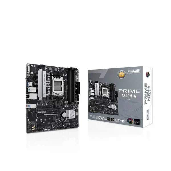 Asus Prime A620M-A-Csm Am5 Micro Atx Motherboard (PRIME A620M-A-CSM)