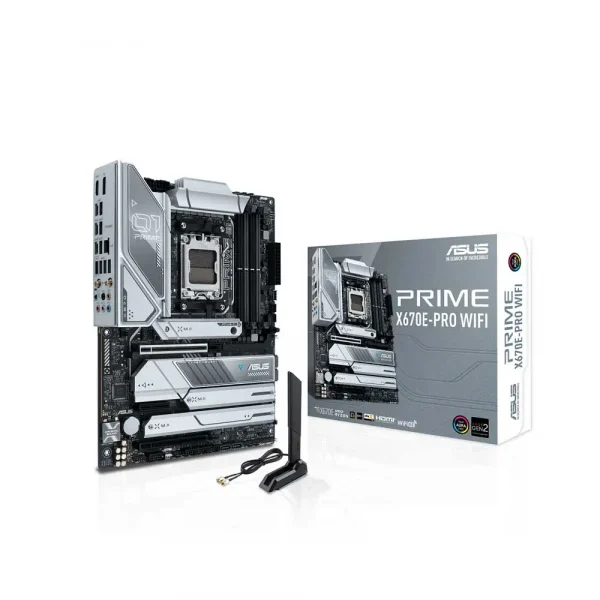 Asus Prime X670E-Pro Wifi-Csm Am5 Atx Motherboard (PRIME-X670E-PRO-WIFI-CSM) - Image 2