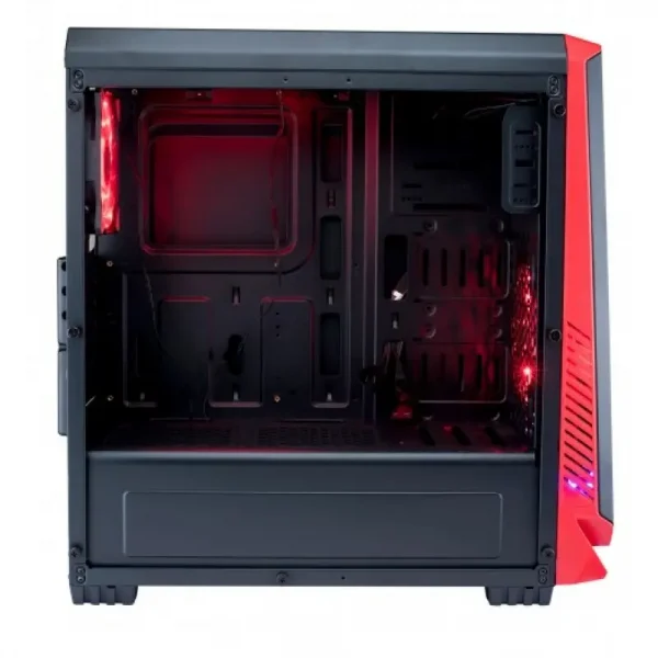 Circle Elegantor Mid Tower (Atx) With Transparent Side Panel (Black) - Image 5