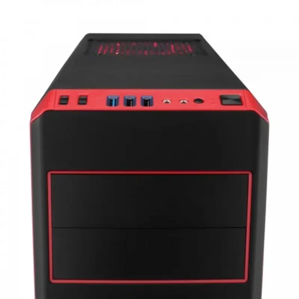 Circle Elegantor Mid Tower (Atx) With Transparent Side Panel (Black) - Image 4