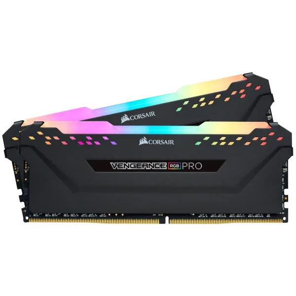 Corsair Vengeance® Rgb Pro 32Gb (2 X 16Gb) Ddr4 Dram 3200Mhz C16 Memory Kit - Black (CMW32GX4M2C3200C16) - Image 2