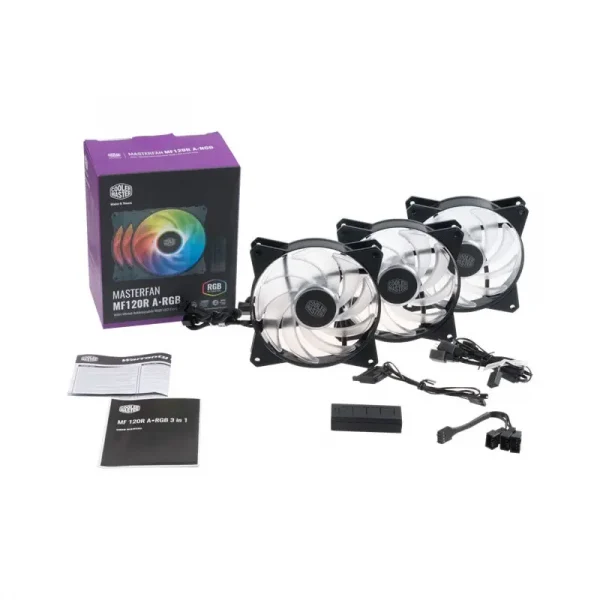 Cooler Master Masterfan Mf120R Argb 3In1 Cabinet Fan - Image 2