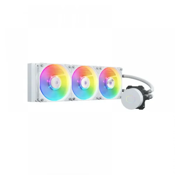 Cooler Master Masterliquid Ml360L Argb White Edition V2 Cpu Liquid Cooler (Mlw-D36M-A18Pw-Rw)