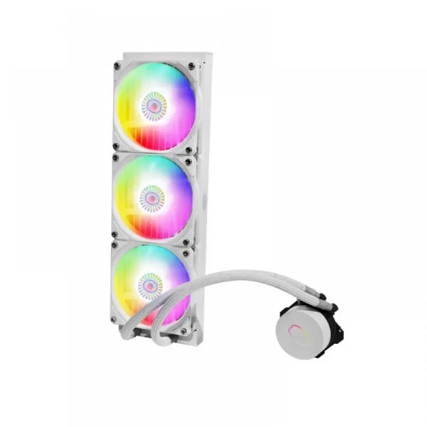 Cooler Master Masterliquid Ml360L Argb White Edition V2 Cpu Liquid Cooler (Mlw-D36M-A18Pw-Rw) - Image 4