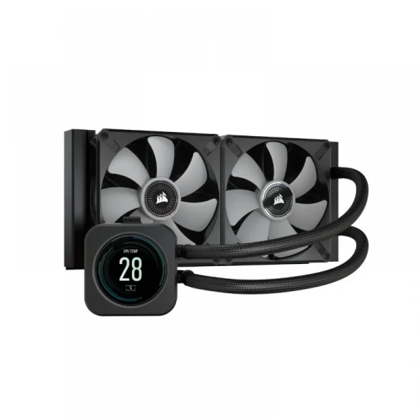 Corsair Icue H100I Elite Lcd Display Liquid Cooler (Cw-9060061-Ww) - Image 2