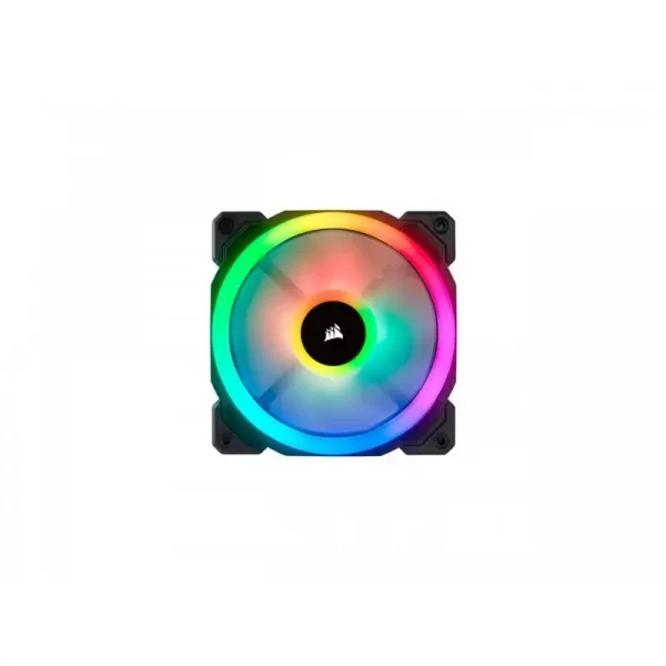 Corsair Ll120 Rgb 120Mm Dual Light Loop Rgb Led Pwm Single Pack Cabinet Fan (CO-9050071-WW) - Image 2