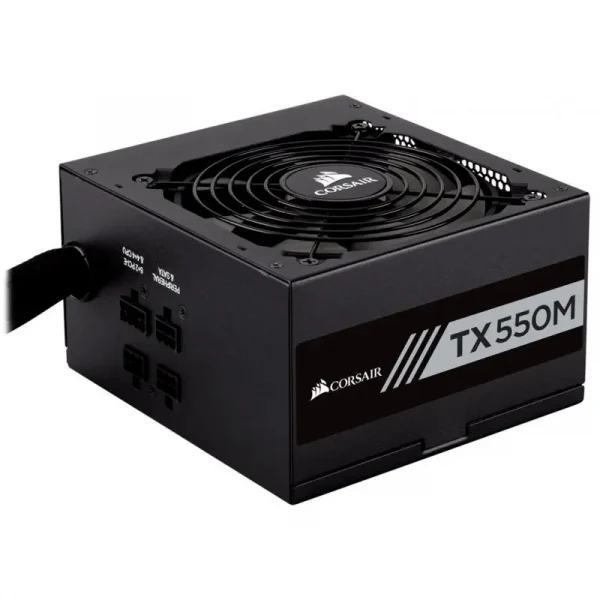 Corsair Tx-M Series Tx550M — 550 Watt 80 Plus Gold Certified Power Supply (Cp-9020133-Uk)