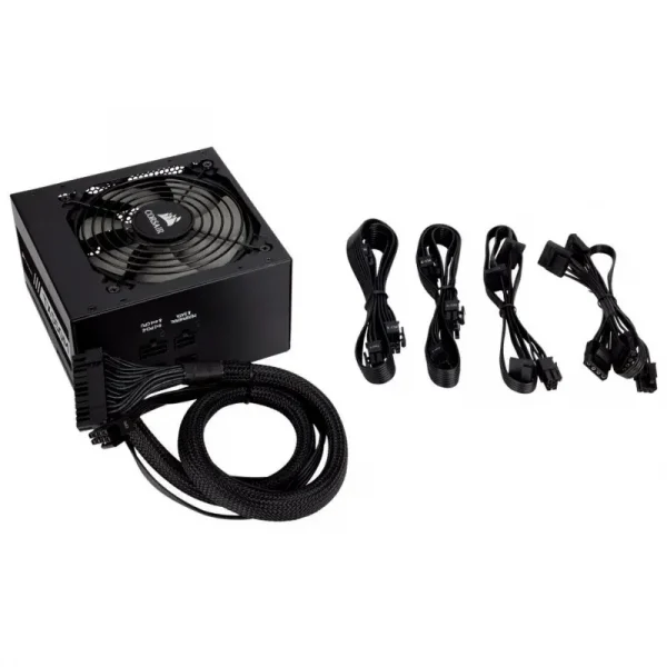 Corsair Tx-M Series Tx550M — 550 Watt 80 Plus Gold Certified Power Supply (Cp-9020133-Uk) - Image 4