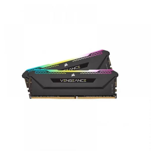 Corsair Vengeance Rgb Pro Sl 32Gb(16Gbx2) Ddr4 3200Mhz C16 Ram – Black (Cmh32Gx4M2E3200C16)