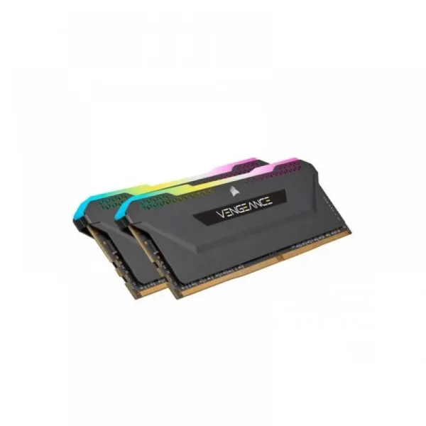 Corsair Vengeance Rgb Pro Sl 32Gb(16Gbx2) Ddr4 3200Mhz C16 Ram – Black (Cmh32Gx4M2E3200C16) - Image 3