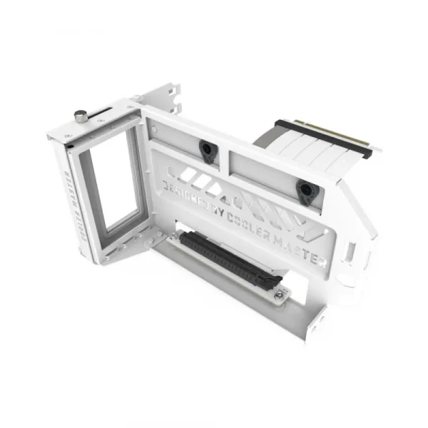 Cooler Master Vertical Graphic Card Holder Kit V3 With Pcie 4.0 Riser Cable White (MCA-U000R-WFVK03)