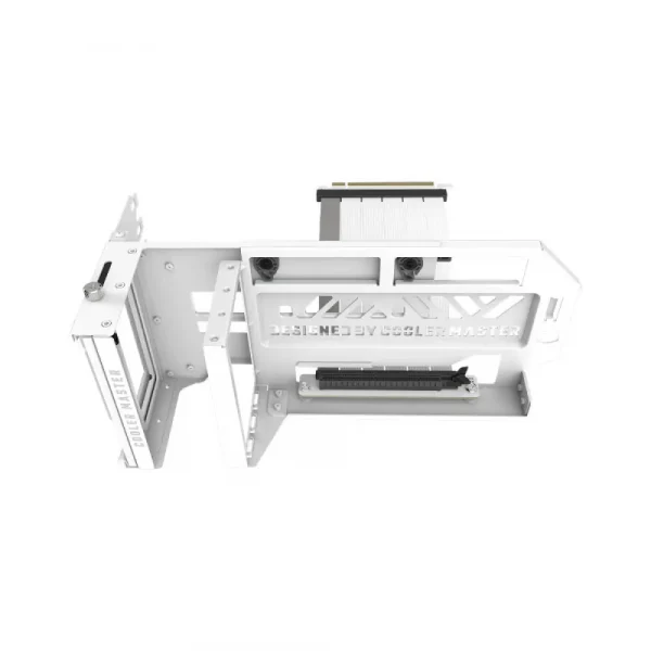 Cooler Master Vertical Graphic Card Holder Kit V3 With Pcie 4.0 Riser Cable White (MCA-U000R-WFVK03) - Image 3