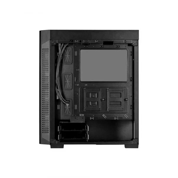 Corsair 110R Atx Mid Tower Cabinet Transparent Side Panel (Black) (CC-9011183-ABA) - Image 7