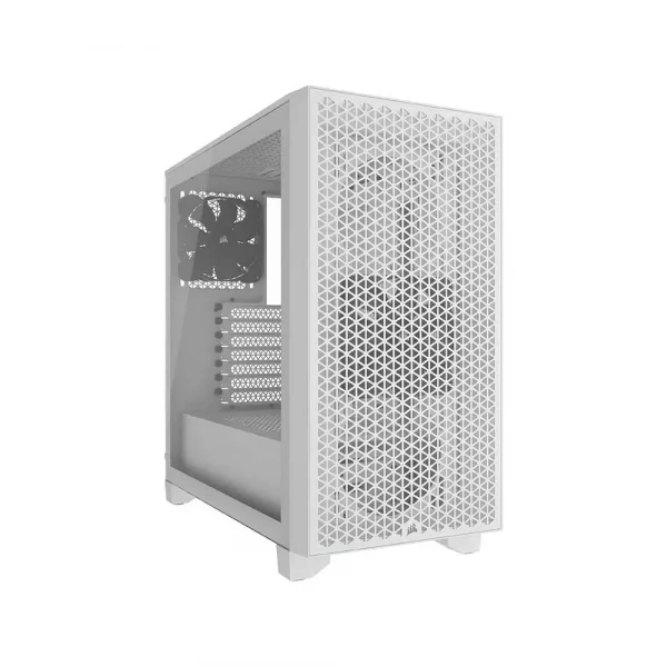 Corsair 3000D Airflow SI Edition Atx Mid Tower Cabinet (White) (CC-9011253-WW) - Image 3