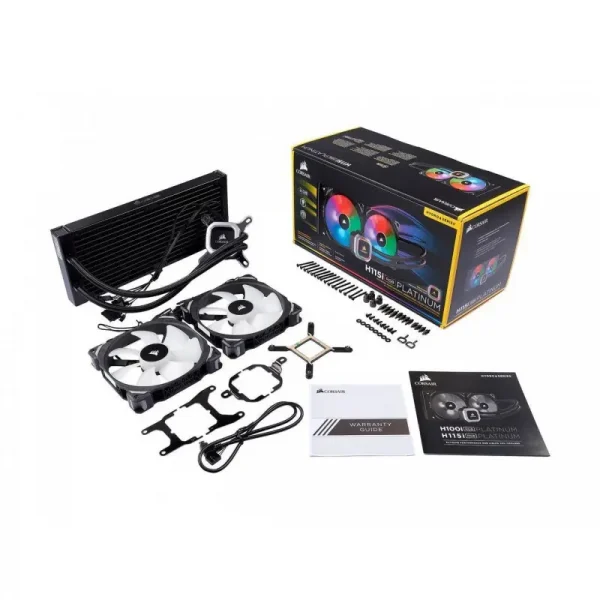 Corsair Hydro Series H115I Rgb Platinum 280Mm Liquid Cooler - Image 6