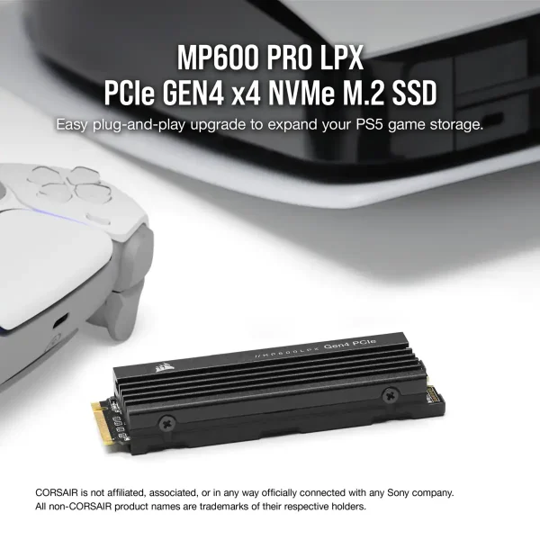 Corsair Mp600 Pro Lpx 1Tb Pcie Gen4 Nvme M.2 Internal Ssd (CSSD-F1000GBMP600PLP) - Image 4