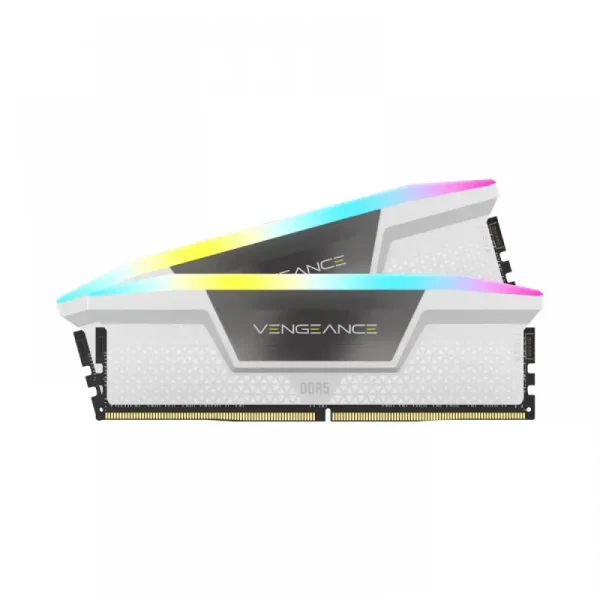 Corsair Vengeance 32Gb (16GbX2) Ddr5 Dram 6000Mhz C40 Desktop Ram (White) (CMH32GX5M2B6000C40W) - Image 2