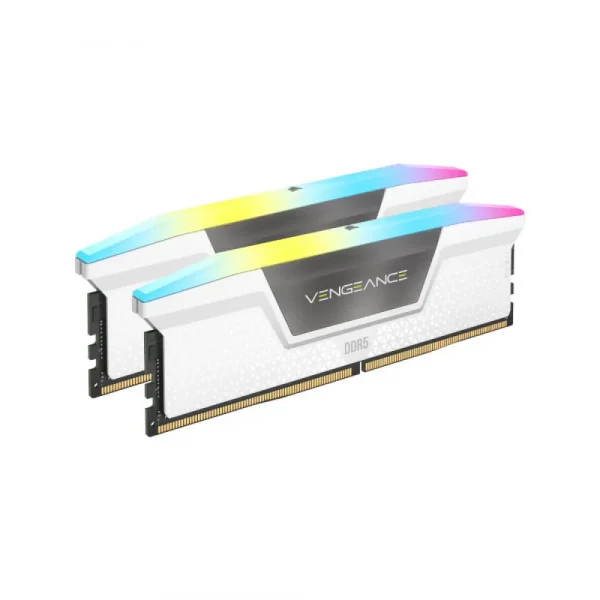 Corsair Vengeance 32Gb (16GbX2) Ddr5 6400Mhz C36 Desktop Ram White (CMH32GX5M2B6400C36W)