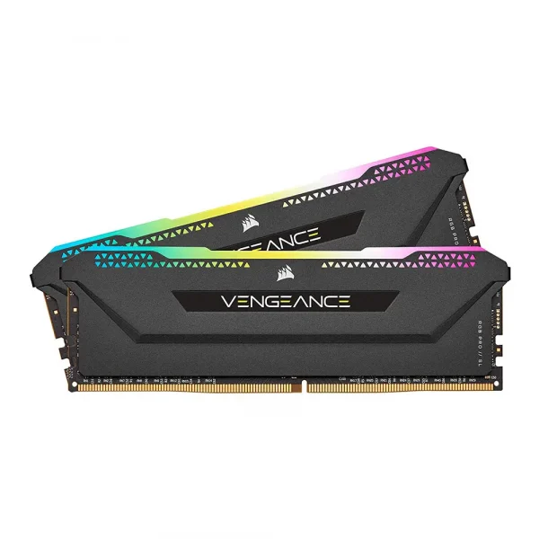 Corsair Vengeance Rgb Pro Sl 32Gb(16X2) Ddr4 3600Mhz Ram (Black) (Cmh32Gx4M2Z3600C18)